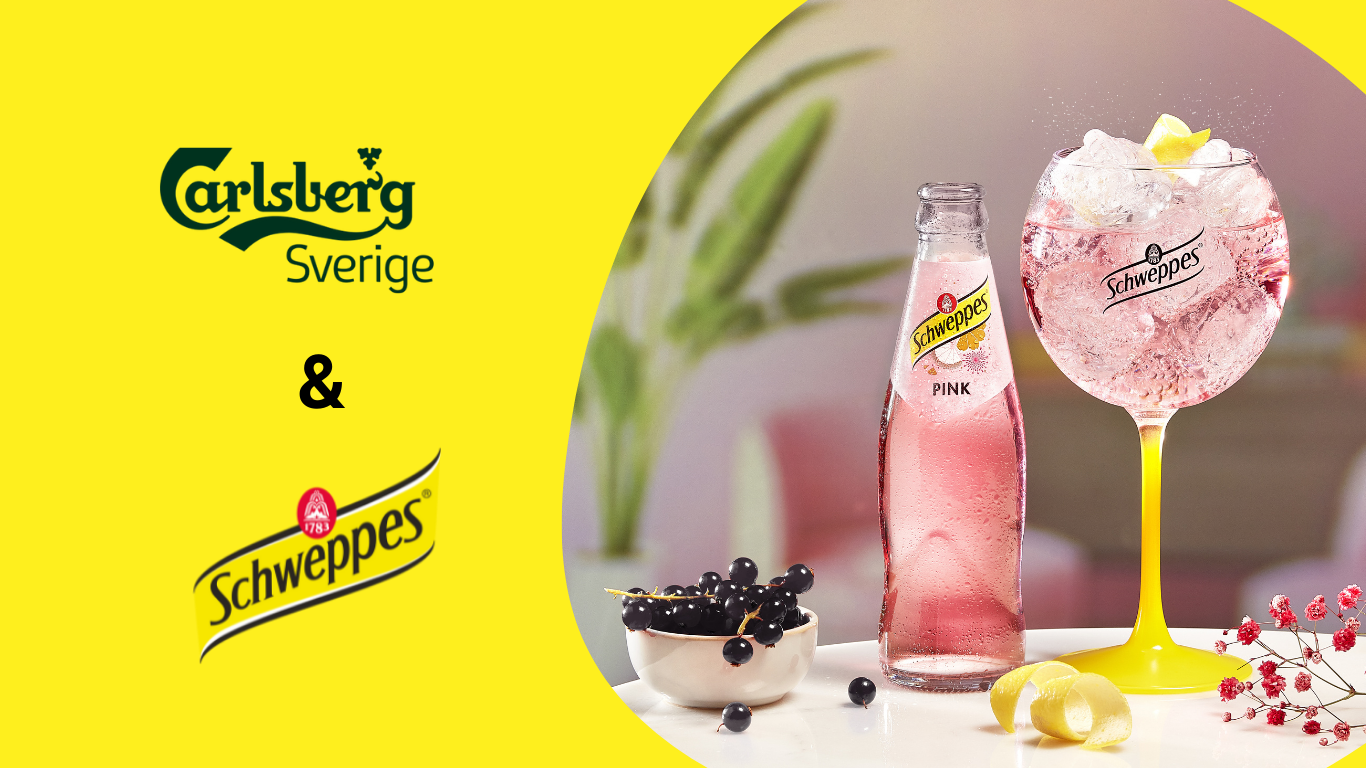 Suntory partners up with Carlsberg Sweden to boost Schweppes