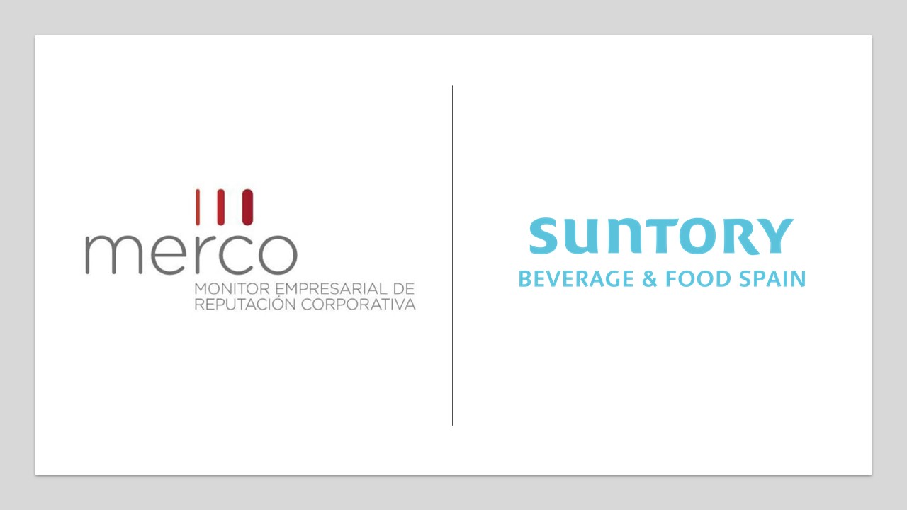Suntory Beverage & Food Spain entra por primera vez en el ranking Merco