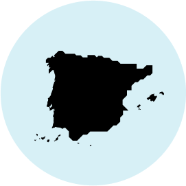 Icon Careers Map Spain Portugal