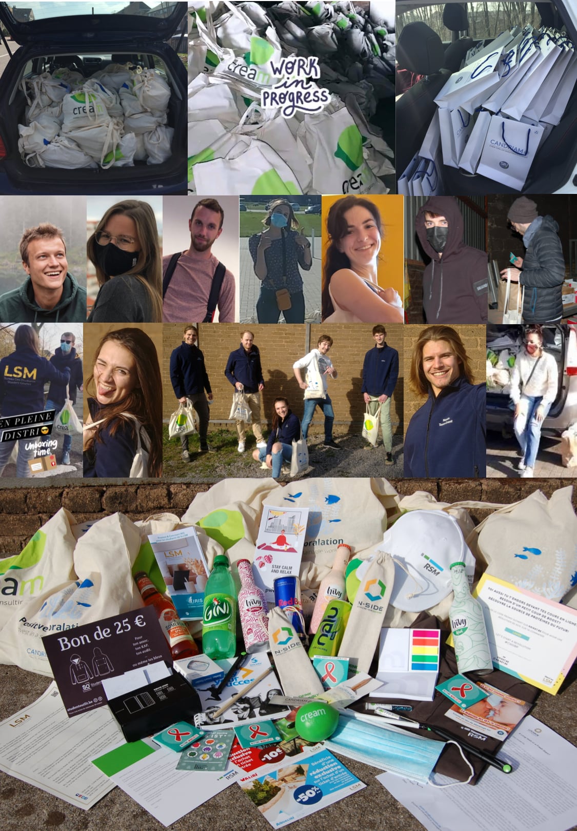 Partnerschap met het Studentenbureau van de Leuvense School voor Management om studenten een verrassingsbox aan te bieden