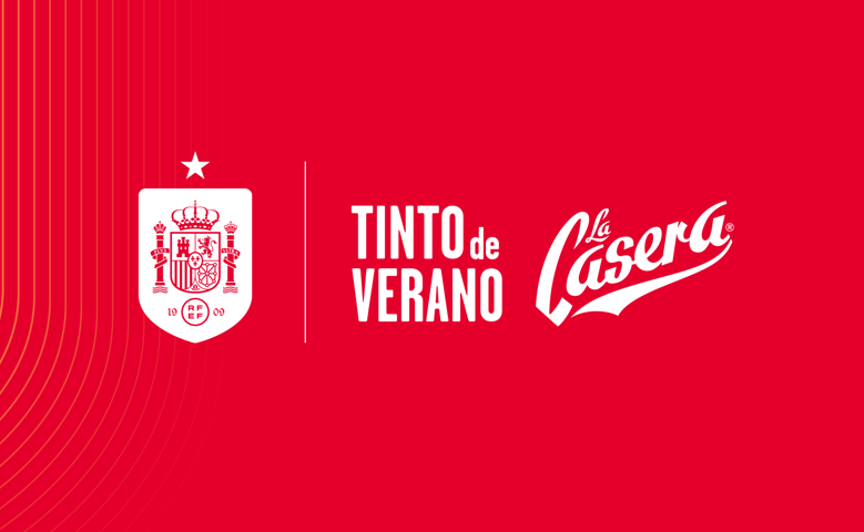 Tinto de Verano La Casera®, colaborador oficial de la Selección Española de Fútbol 