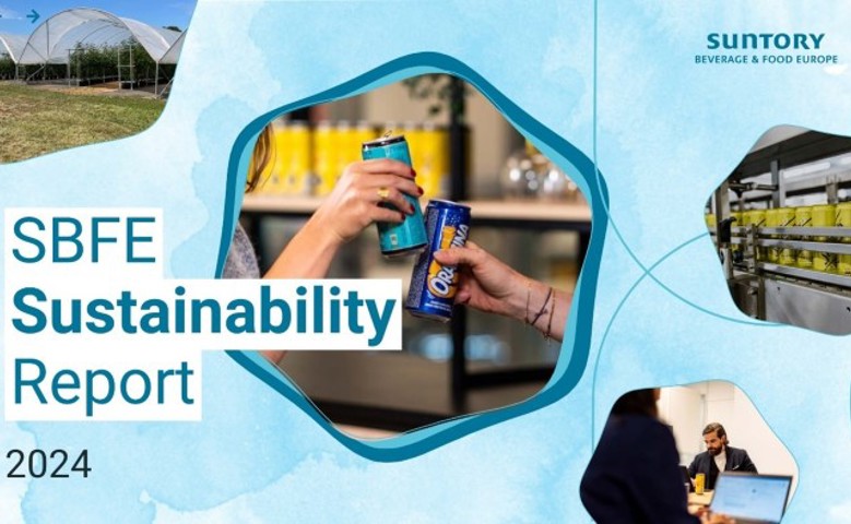 Suntory Beverage & Food Europe Publishes 2024 Sustainability Report, Advancing Goals Across Health, Packaging, and Climate