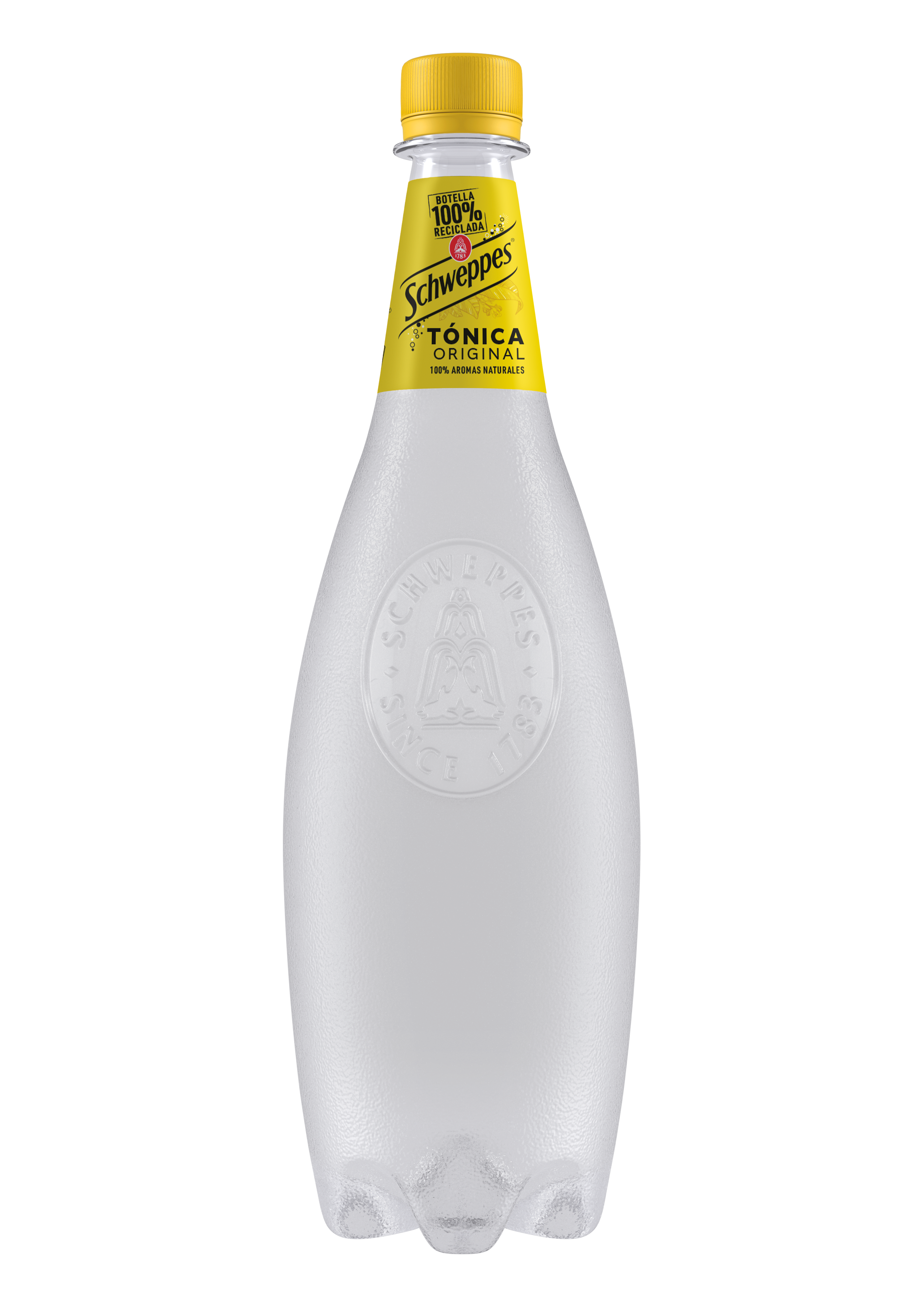 Suntory Beverage & Food Spain anuncia que todo el plástico de Schweppes® ya es 100% reciclado (rPET)